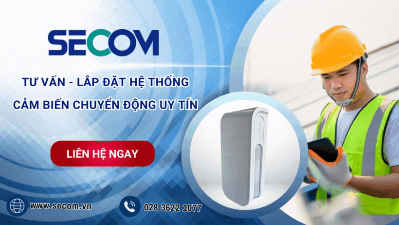 SECOM - Công ty chuyên tư vấn và cung cấp giải pháp hệ thống cảm biến chuyển động uy tín